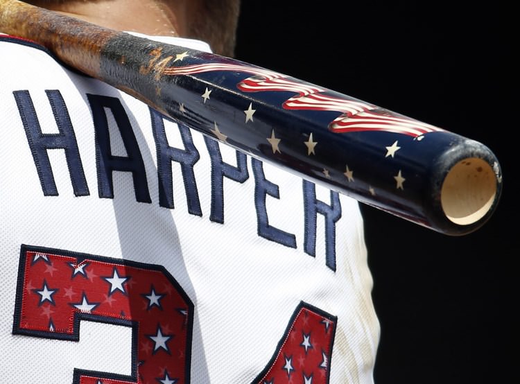 bryce harper stars and stripes cleats