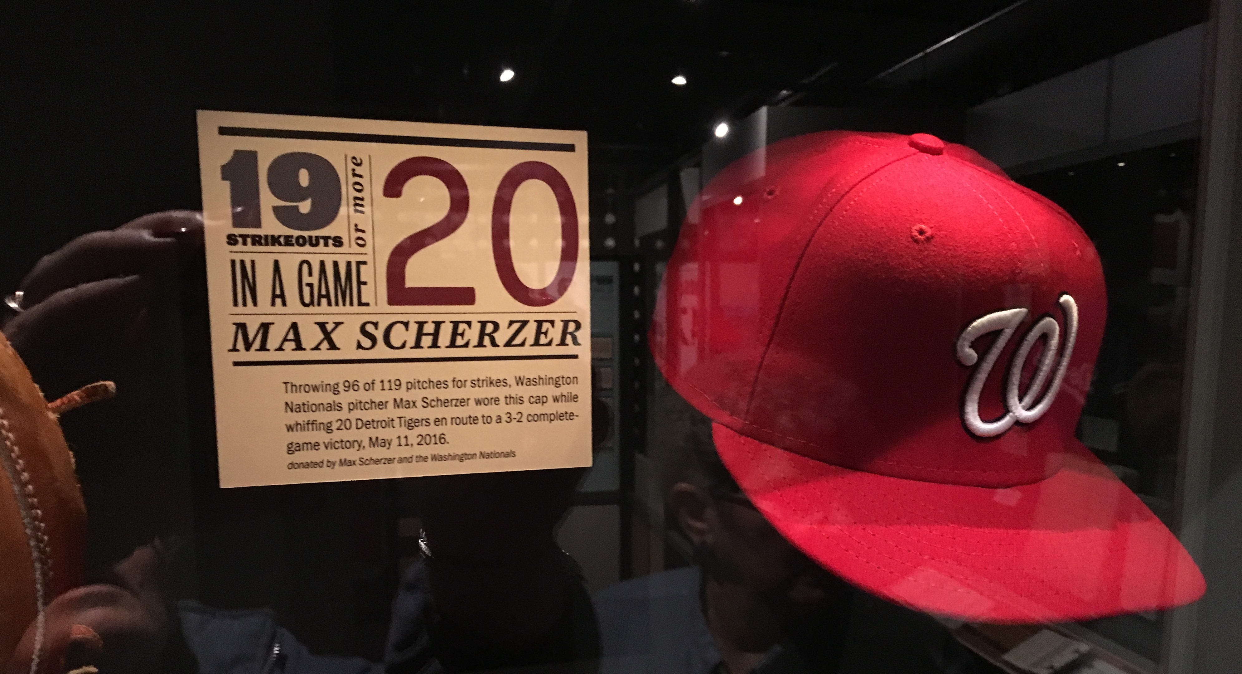 Lids Max Scherzer Washington Nationals 8'' x 10'' Plaque