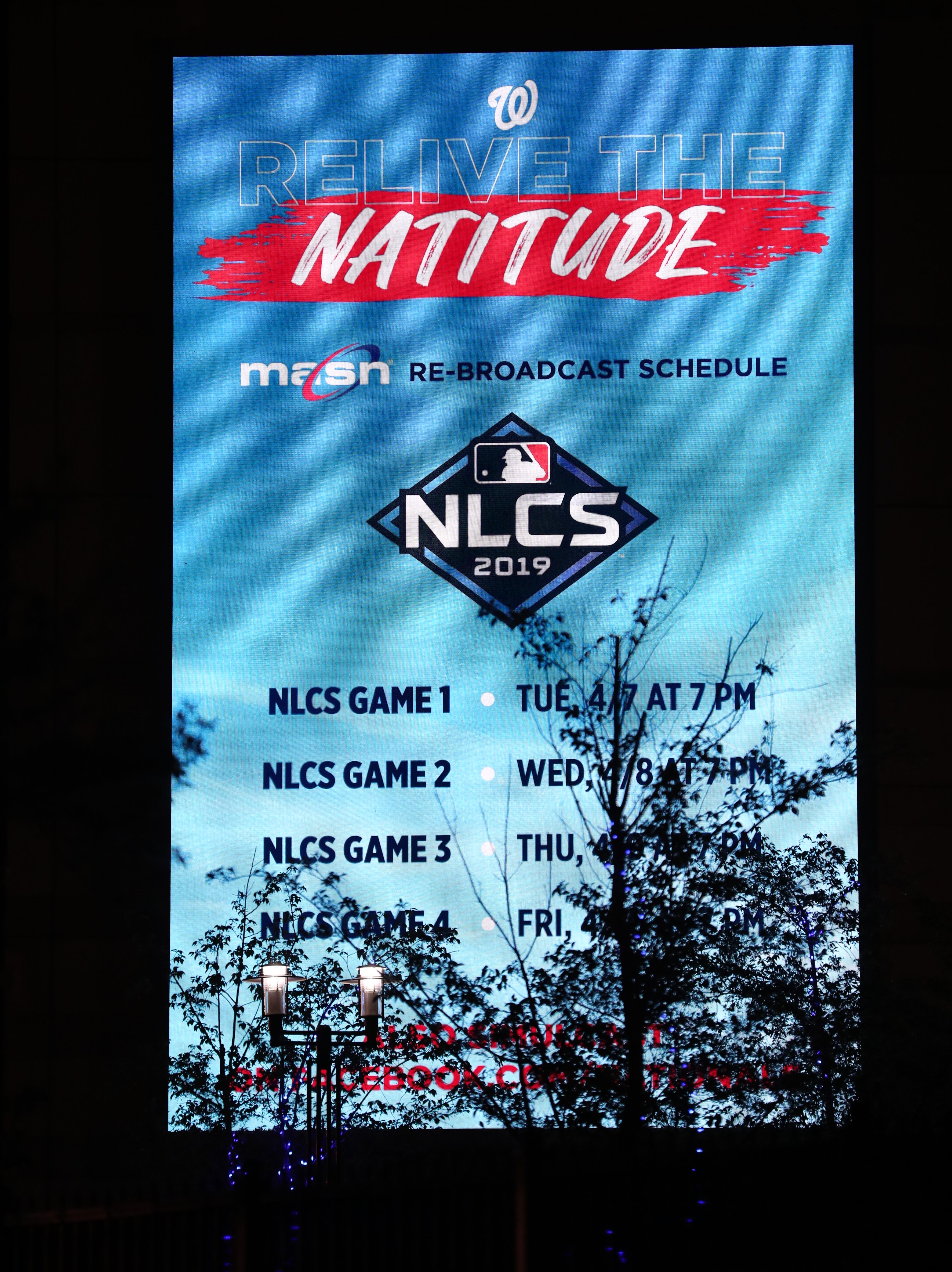 Join us for Game 2 of the NLCS on Scherzday! | TalkNats.com