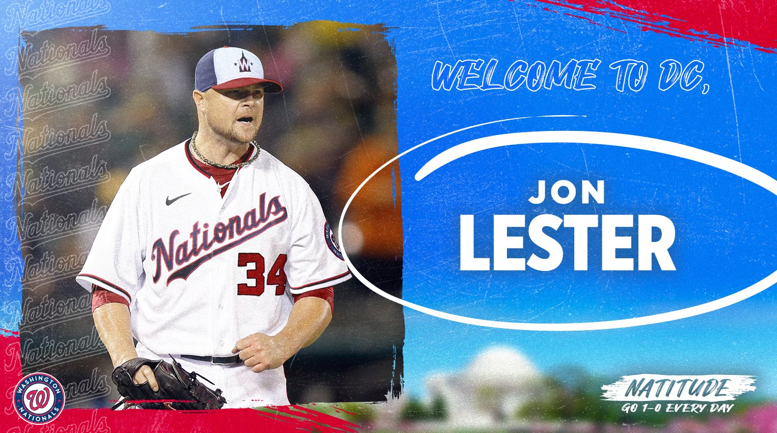 Washington Nationals finally get Jon Lester on mound for 2021 debut -  Federal Baseball
