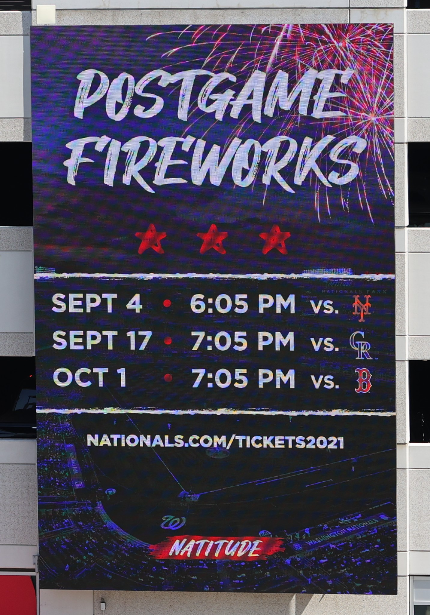 Game 135 is fireworks night to cap this doubleheader!