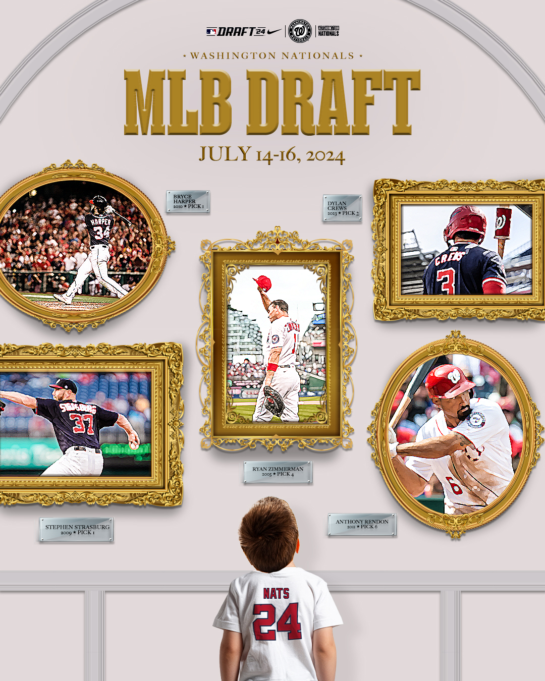 The Nats MLB Draft starts with their №10 pick, and a new №39 pick, to